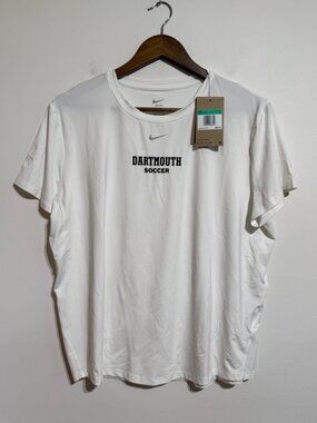 NWT Nike Dartmouth College Women's Soccer Dri-Fit Tee Shirt, XL